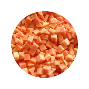 Frozen Carrot Dice